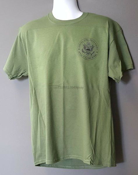 

cia ncs office of military affairs od green short sleeve morale t shirt