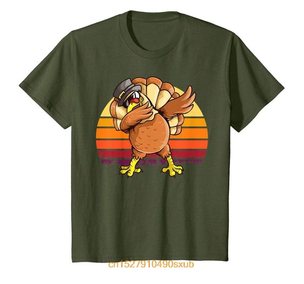 

men tshirt dabbing turkey t-shirt dab dance thanksgiving t-shirt