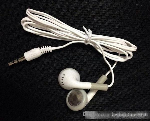 

in ear earbuds earphone headphones for phone 4 3g 5 for mp3 mp4 3.5mm audio dhl fedex 200pcs