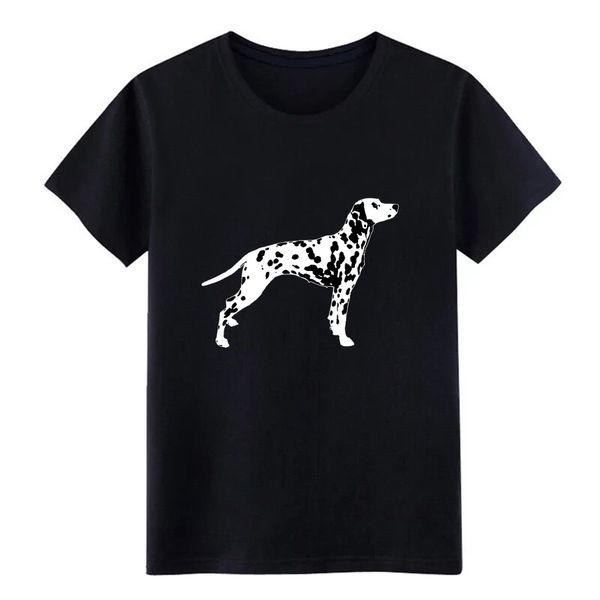 

dalmatian t shirt men customized 100% cotton round collar basic solid fit humor summer cool tshirt