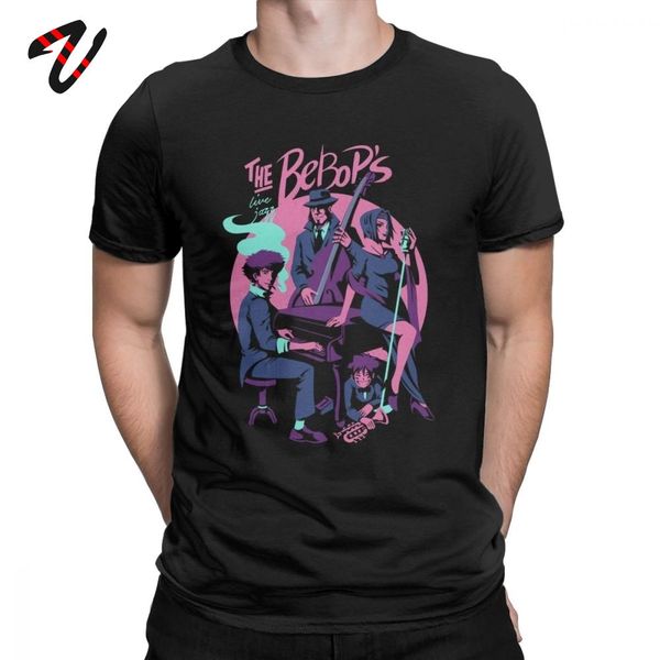 

anime tshirt cowboy bebops t-shirt for men short sleeve 2019 fashion the cowboy bebops club tees 100% cotton new arrival t shirt