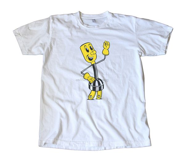 

vintage willy wirehand decal t-shirt - reddy kilowatt electrical electrician