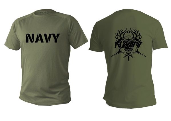 

2019 t shirt mens short sleeve green olive usa navy shark army military sporter