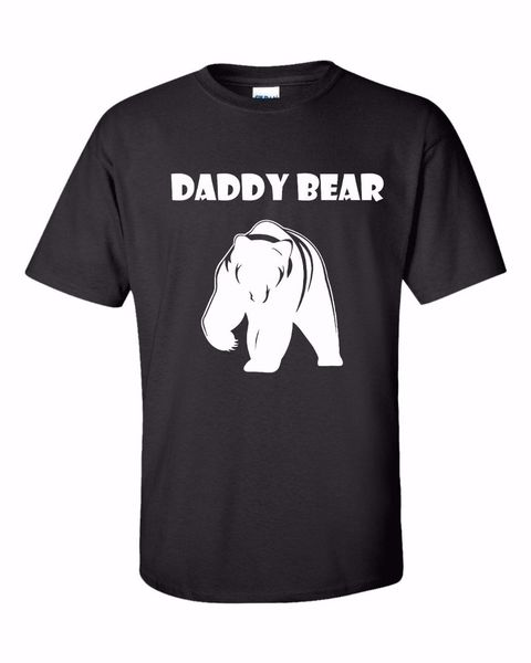 

2020 summer o-collar men's fisher t-shirt father's day daddy bear trilton shirt _ xxxl birthday funny gifts men's tee shirt