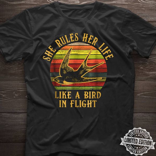 

stevie nicks she rules her life like a bird black men lady cotton s-6xl t-shirtcartoon t shirt men new fashion tshirt
