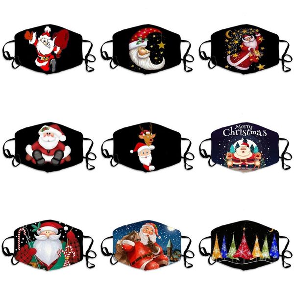

respirator white non-woven mouth mask anti pollution breathable print face masks for#828, Black