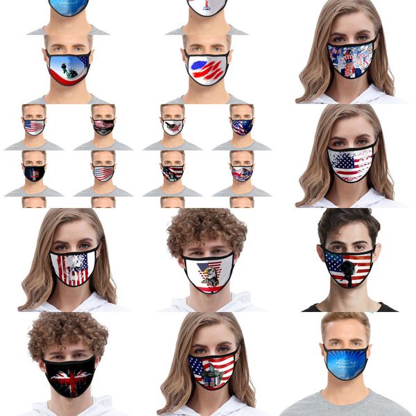 

fashion 3d cartoon printed masks washable designer cotton mouth masks pm2.5 dustproof and v77a