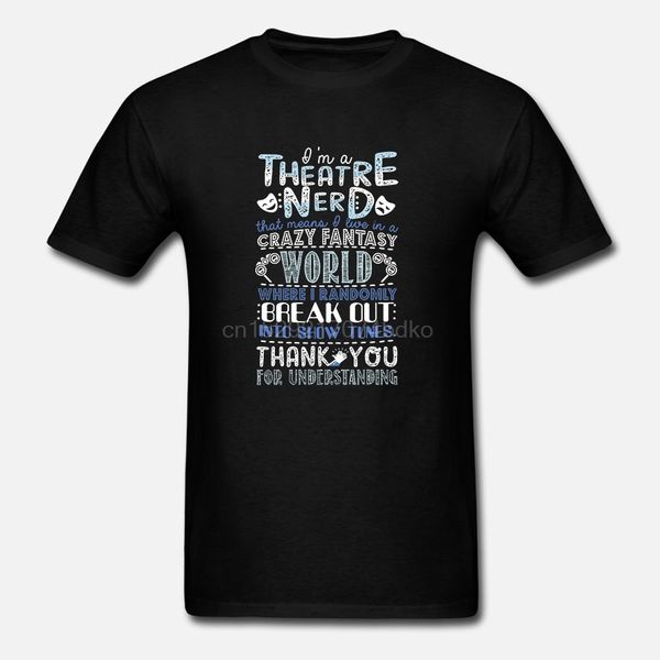 

печатный tshirts театр nerd shirt company 2020 фильм рубашки