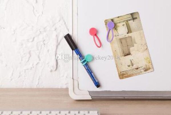 

multifunction management silicone earphone headphone cord winder usb cable holder strap magnetic organizer gather clips bookmark ship