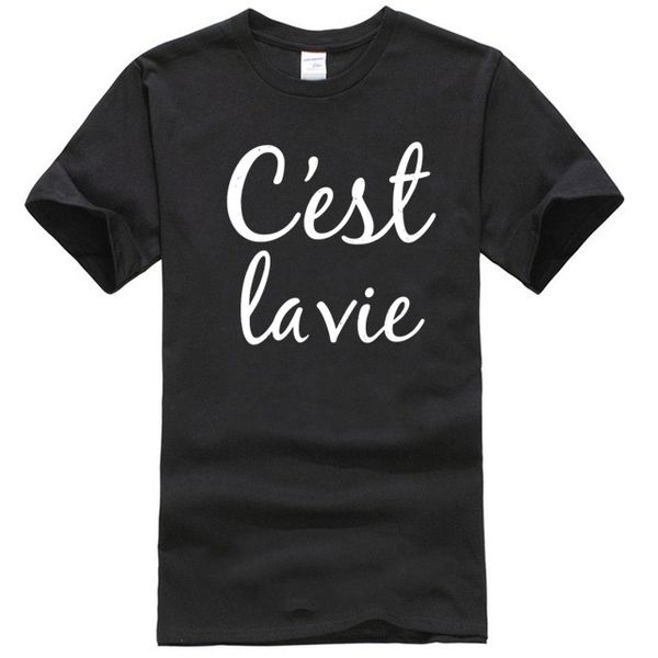 

cest la vie french france holiday life is good peace tourism fashion t-shirt