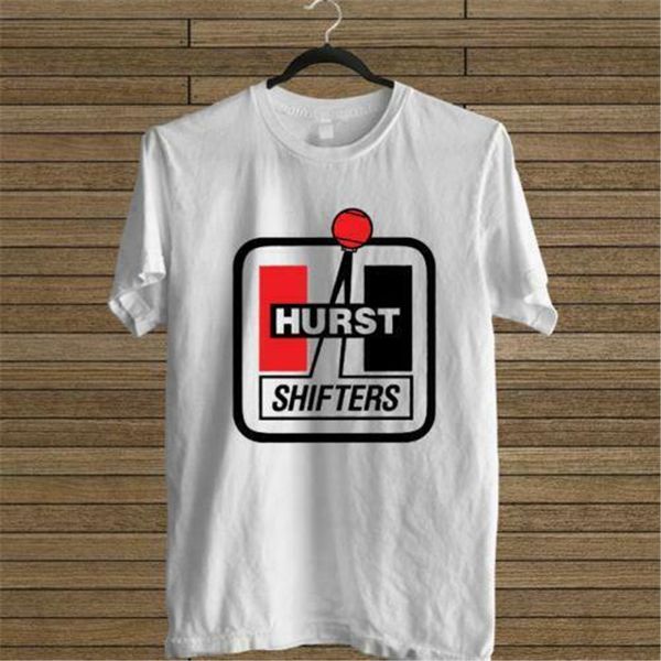 

new hurst shifter logo white tee usa size s m l xl 2xl 3xl t-shirt en1 new funny tee shirt