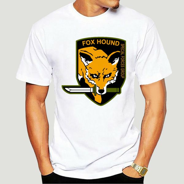 

fox hound group logo t-shirt - metal game gear mgs snake eater pc solid t shirt-4624d
