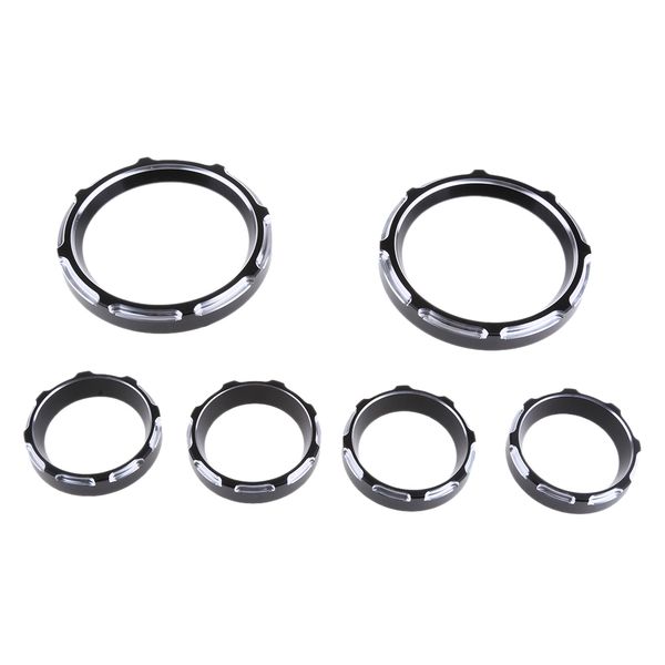 

motorcycle instrument burst gauge bezel kit for harley road glide 1996-2013
