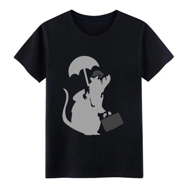 

banksy executiv e rat t shirt customize short sleeve crew neck trend loose fashion summer letter shirt