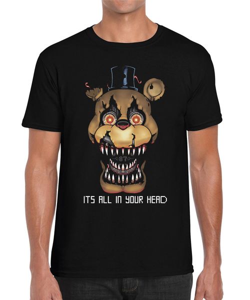 

the bite of '87 1987 fnaf nightmare freddy five parody inspired graphic t shirt latest new style tee shirt