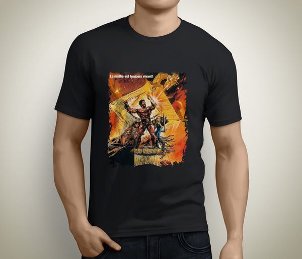 

new hercules lou ferrigno classic movie poster men's black t-shirt size s to 3xl new 2018 fashion mens t shirts hipster