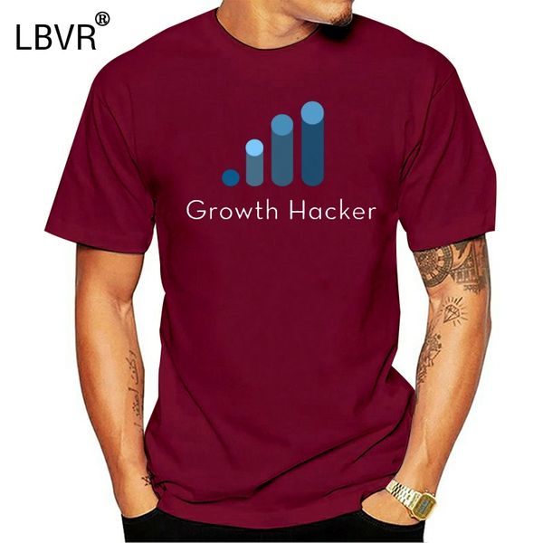 

new style funny growth hacker tshirt for mens outfit awesome t shirts army green clothes 2020 camisetas