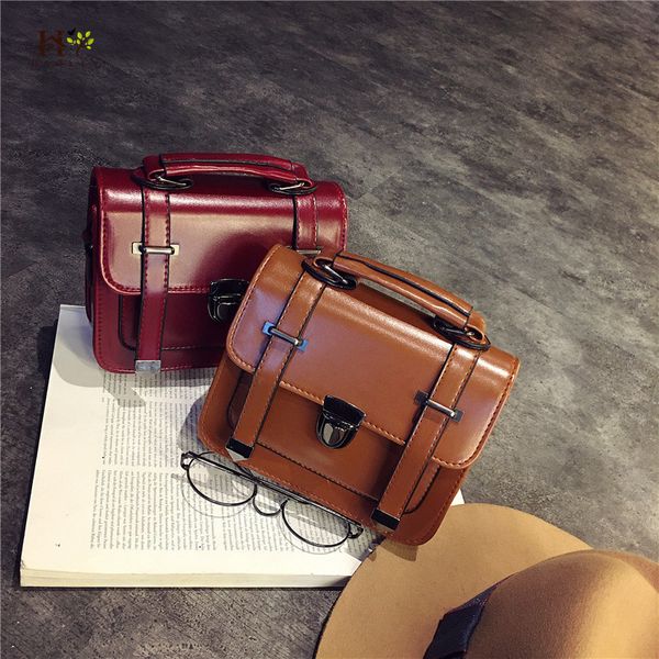 

ladies bag flip fashion messenger bag retro handbags shoulder arrow plug-in small square