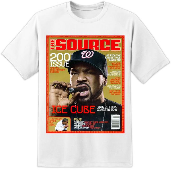 

ice cube magazine cover huge t shirt print s 3xl hip hop trill