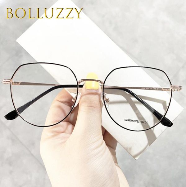 

10pcs/lot wholesale bue light blocking glasses men women anti blue light computer glasses anti radiation big round oversize new, White;black
