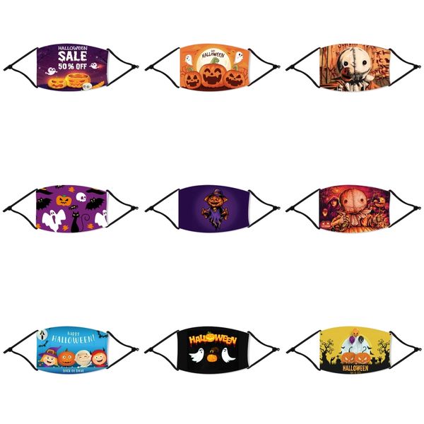 

designer women silk magic scarf face halloween straw mask 14 styles chiffon handkerchief outdoor windproof half face dust-proof sunshade #89, Black