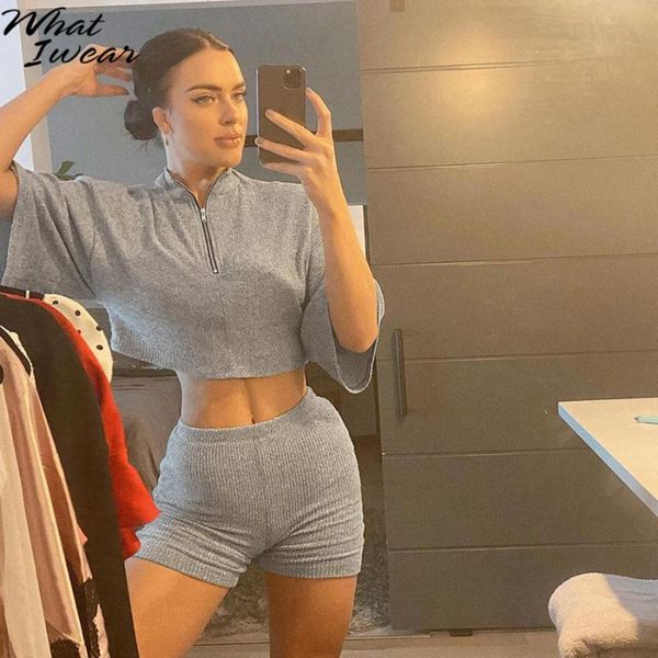 

women 2 pieces sets coat and shorts turn-down collor full sleeve v-neck solid button pocket lady outwear new autumn, White