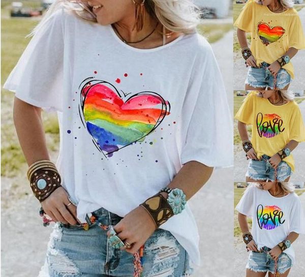 

luxury designer tshirt summer crew neck casual print short sleeve tees female clothing womens 2020, White