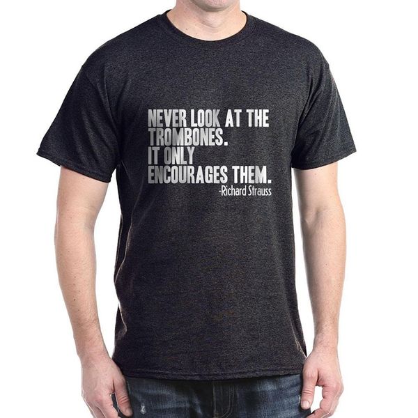 

trombone quote - 100% cotton t-shirt