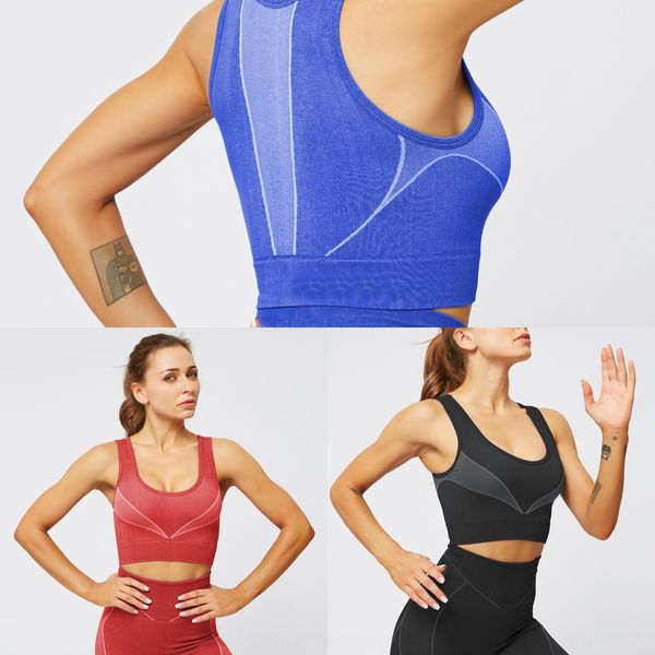 

breathable yoga running underwear seamless back underwearvest underwearshockproof gathering large size bra breathable yoga running sports un