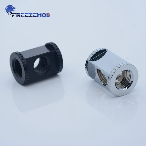 

fans & coolings emod g1/4'' multi-channel 4-way internal thread rectangular adapter computer pc water cooler fitting.bdt-4t