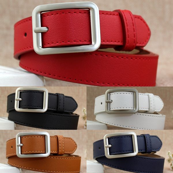 

women's wide belt jeans and jeans korean style student fashion all-matchstyle thin belt fashion xjpsw, Black;brown