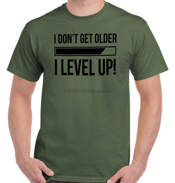 

level up birthday party t shirt tee gamer video game nerd t-shirt casual gift