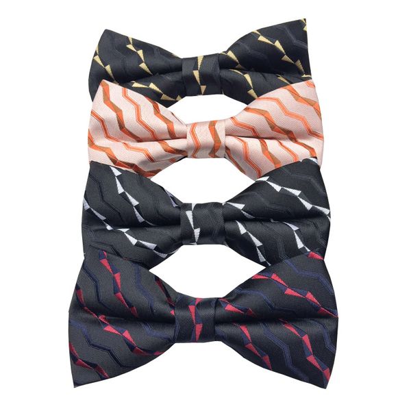 

striped bow ties brand new men fashion bow tie wedding suits bowtie for man male neckwear casual butterfly cravat tuxedo bows, Blue;purple