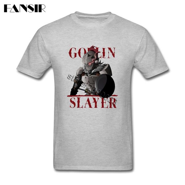 

гоблин slayer тис рубашка личность мужчины футболки коротким рукавом хлопок crew neck t shirt подростковых