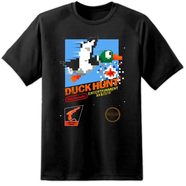 

duck hunt nintendo retro gaming t shirt xbox one ps4 ps3 megadrive snes amiga zx mens 2020 fashion brand t shirt o-neck 100%