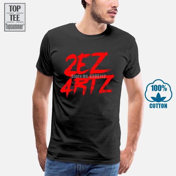 

mens t shirts 2ez 4rtz t shirt men 100% cotton printed custom clothing short sleeve size usa size s 3xl