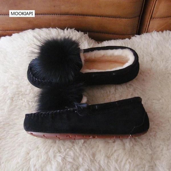 

in 2020, china's latest sheepskin and wool women's snow boots, pure wool women's barrel snow boots, four colors, delivery, Black