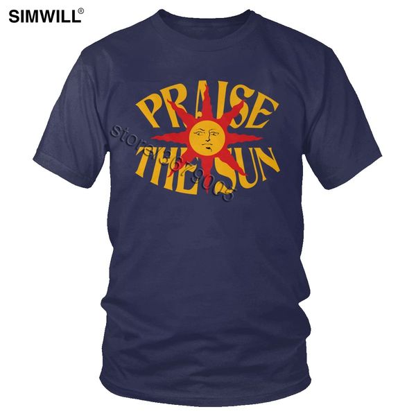 

urban praise the sun t-shirt men fashion short sleeves cotton tee dark souls tshirt big and tall streetwear t shirt gift apparel
