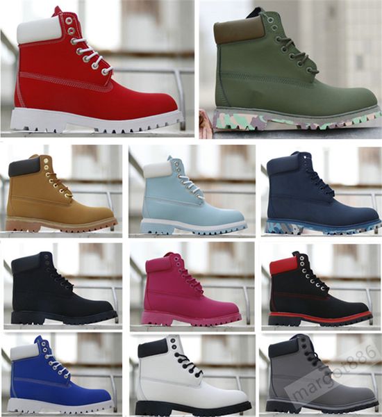 

military boots for mens winter boots womens triple white black camo size 36-47