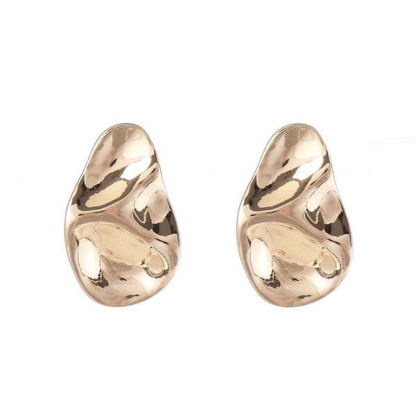 

dangle & chandelier 2021 trend alloy texture temperament personality metal studing earrings for women, Silver
