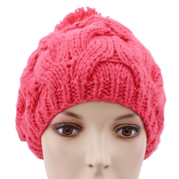 

fashion beanies for woman flowers cap 2020 women winter hats girls thicken warm wool twist knitted hat caps, Blue;gray