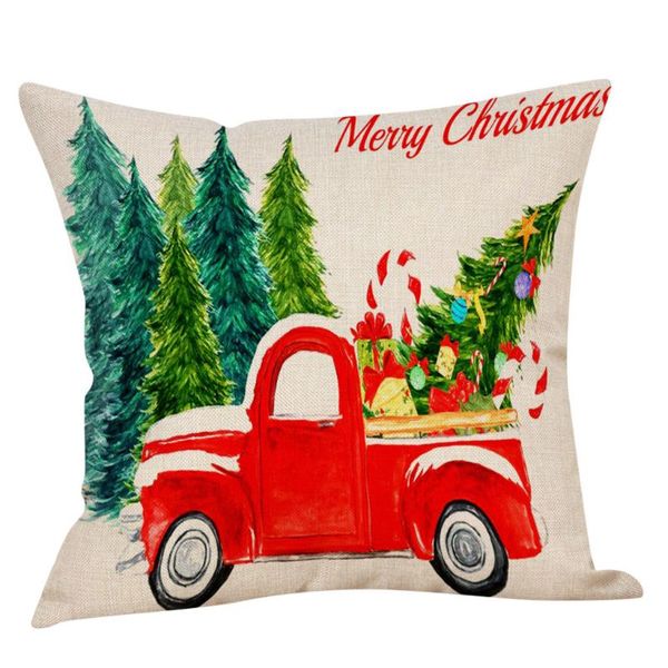 

christmas throw pillow cover pillowcases decorative sofa cushion cover christmas decorations for home garland 2020 noel navidad