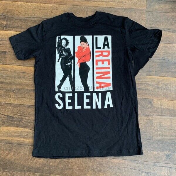 

селена кинтанилья mens графический t-shirt черный малые вокруг шеи tee shirt