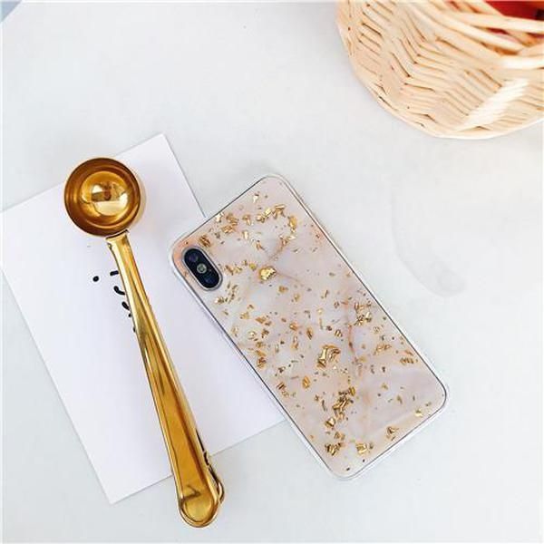 

gold foil bling marble phone case for huawei p20 lite p10 p smart nova 3 2s soft tpu coque honor 7c v9 v10 y9 glitter cover