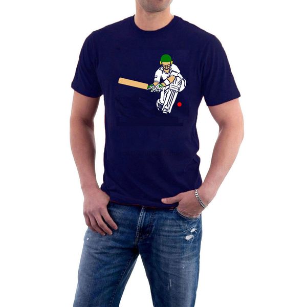 

cricket t-shirt. batsman sweep stee. bat and ball sports tee. sillytees