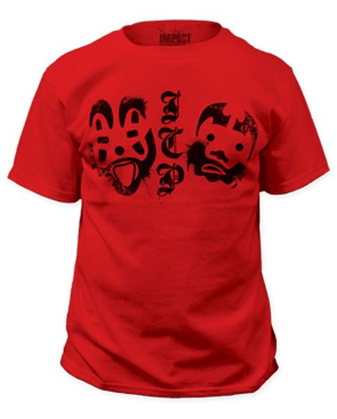 

insane clown posse-clown face трафарет logo-x-large red t-shirttops