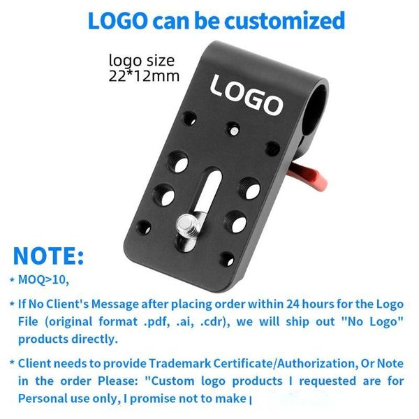 

tube holder clamp mount adapter for 15mm rod rail follow focus rig for dslr 5d2 gh2 camera stabilizer pgraphy aluminum