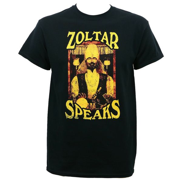 

authentic zoltar speaks poster arcade fortune teller t-shirt s-2xl new