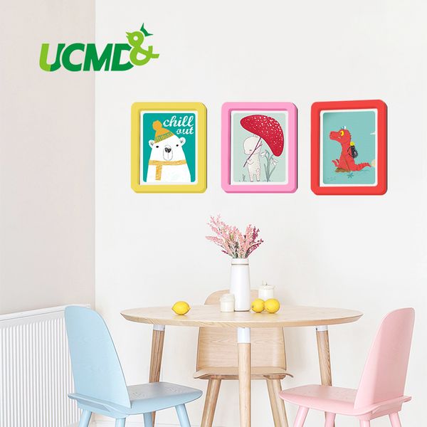 

colorful magnetic picture frames p fridge magnets p frame refrigerator magnetic frames wall decor with eva surface