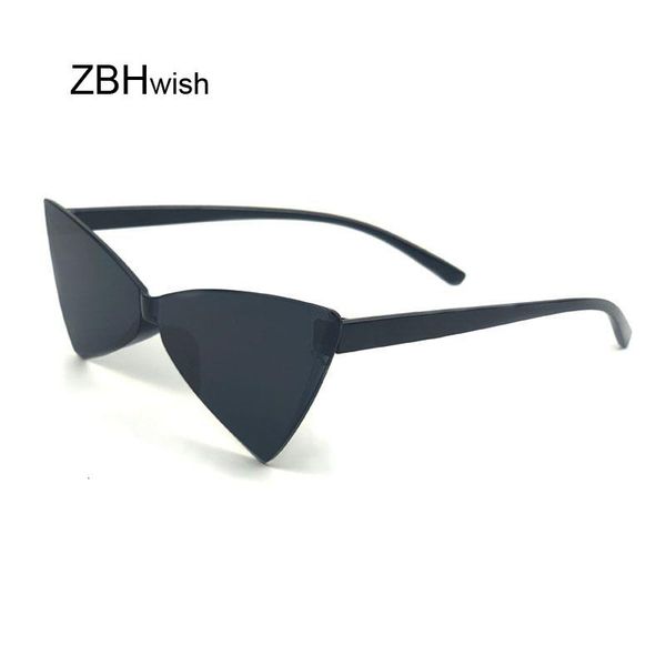 

women vintage fashion trendy narrow eye glasses sun cat sunglasses brand designer ladies glasses small luxury triangular twyfz pingtoy